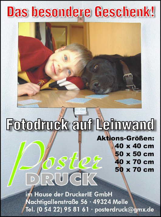 Leinwanddruck